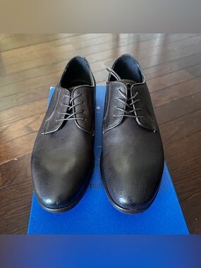 Aldo Mister B’s Dark Brown Size 8 Men’s Leather Derby Lace-Up Shoes